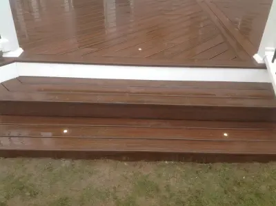 Lava Rock TREX Decking by The Deck Guy