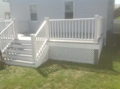 Pebble Gray TREX Decking by The Deck Guy