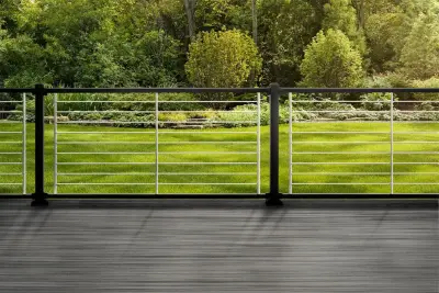 Trex Premium Aluminum Railing — Deck Building & Repair project by DecksDirect