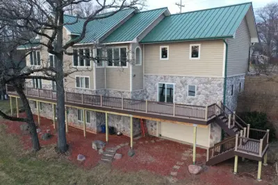 Trex Flavored Rum & Tree House Hue — Deck Building & Repair project by Inspired Decks LLC