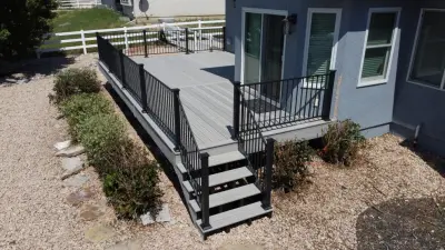 Arctic and Metal — Deck Building & Repair project by StoneCroft Construction