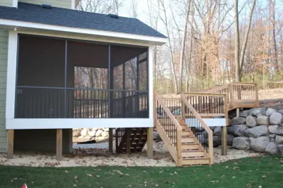 Custom Screen Porch for Twin Cities — Deck Building & Repair project by Schonhardt And Sons Home Improvements