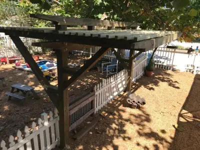Dual Column Pergola by Garden Home Spaces