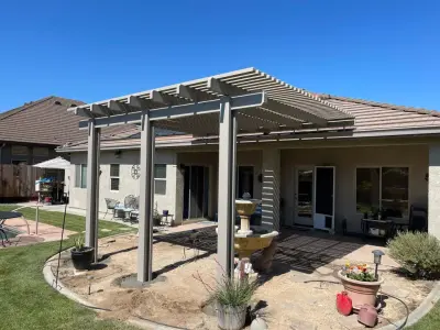 Ultra Lattice Roof Mount with Standard Posts — Deck Building & Repair project by SC Construction