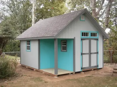 Creative and Enjoyable Storage Sheds — Deck Building & Repair project by Hillside Hideaway
