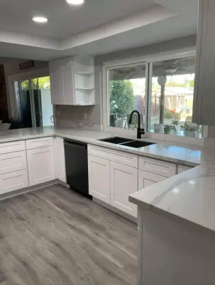 Renovated Kitchen Upgrade — Deck Building & Repair project by Durabuild Construction Inc.
