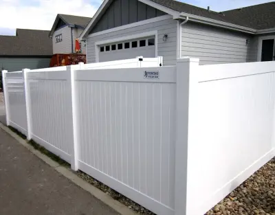 Vinyl Fencing Initiatives — Deck Building & Repair project by J J Fencing-Decks