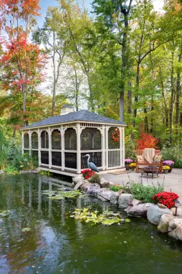 Stoltzfus Vinyl Rectangle Gazebo Project — Deck Building & Repair project by Country Lane Gazebos