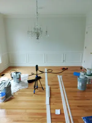 Wall Paneling — Deck Building & Repair project by Freeman Home Repair