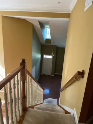 Wall and Stair Artwork — Deck Building & Repair project by Virginia Home Improvement LLC