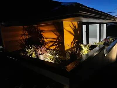 Clyde Hill landscape lighting project. — Landscape Construction project by Primal Outdoor Lighting & Design