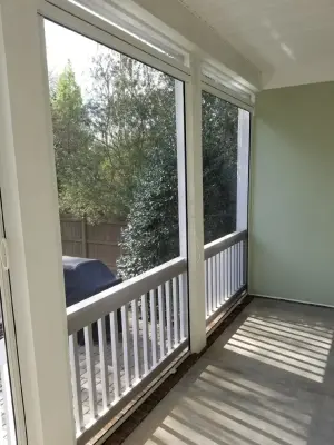 Waxhaw Pull-Down Screens — Deck Building & Repair project by Screen Squad, Inc.