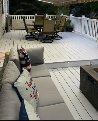 Barefoot Gray WearDeck - North East MD — Deck Building & Repair project by Innovative Deck & Dock Solutions