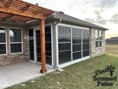 Denton County Weathermaster 200 Series Vinyl Windows by Double T Screened Patios