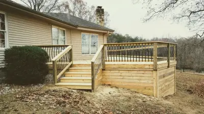 Collins Road West, Scottsburg IN — Deck Building & Repair project by Weddington Construction