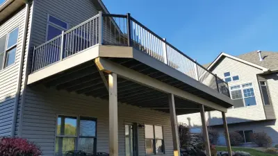 White Bear Lake Deck Initiative — Deck Building & Repair project by Williams Aluminum Railing