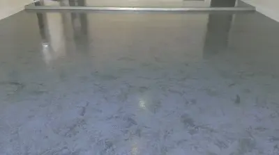 Metallic epoxy floor coatings — Deck Building & Repair project by Designer Concrete