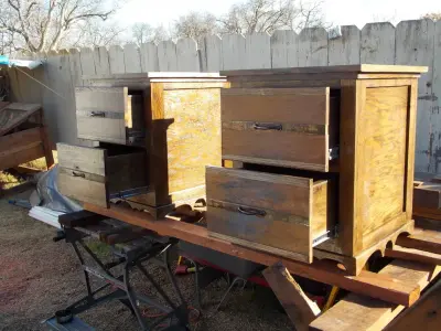 White Oak Nightstands and End Tables — Deck Building & Repair project by Diamond K Woodworks LLC