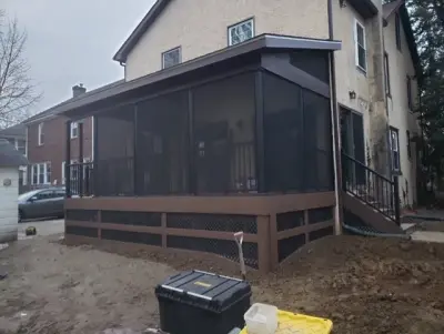 Wilmington Enclosed Porch — Deck Building & Repair project by Archadeck Of Delaware