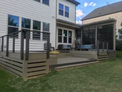 Timber Decking — Deck Building & Repair project by JM Decks And Fences