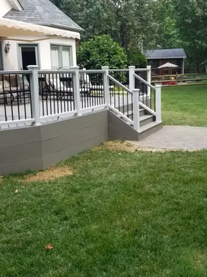 Wooden Decks and Porches Composite — Deck Building & Repair project by City Wide Fence And Deck LLC