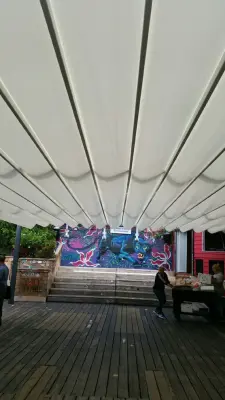 Wynwood Miami Wood Tavern Bar — Deck Building & Repair project by RetractableAwnings.com Inc.