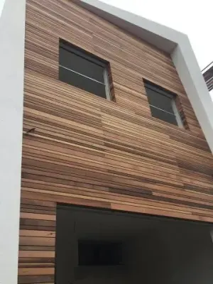 Timber Wall Panels — Deck Building & Repair project by Turtle Woodworks