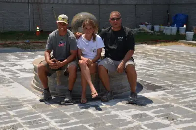 Bragg Memorial Project — Deck Building & Repair project by Carolina Scape Artists, LLC