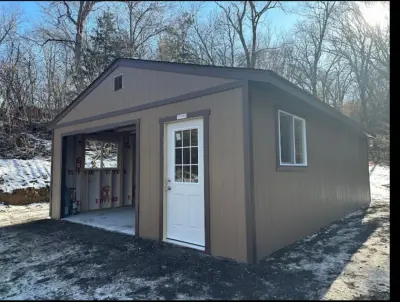 Forest Workshop — Deck Building & Repair project by Tuff Shed Omaha