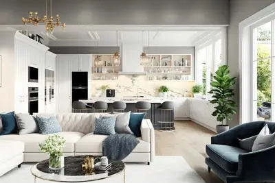 Radiant Ocotillo Family Home Makeover — Interior Design & Decorating project by Park Avenue Design, Inc