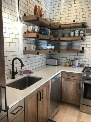Wood Street Renovation — Interior Design & Decorating project by Meredith Parrish Design, Llc