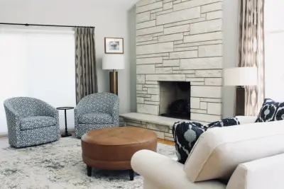 Great Room Open Layout Revamp — Interior Design & Decorating project by Jgib Interiors