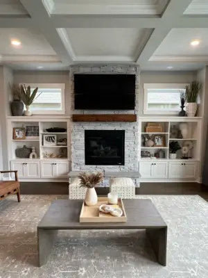 Organic Contemporary — Interior Design & Decorating project by Teak & Olive Design Co.