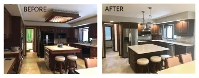 Ottawa Hills Culinary Space — Interior Design & Decorating project by Nest Obsessed Interior Design
