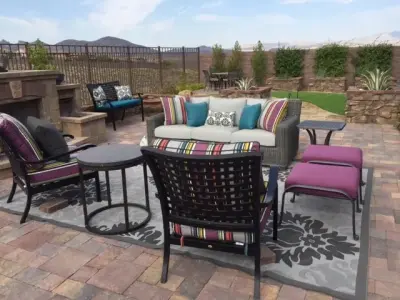 Alfresco Living Area — Interior Design & Decorating project by Debrae Little Interiors