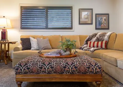 Lower Level of Oxford Lake — Interior Design & Decorating project by Cathy Dykman Acinger Design