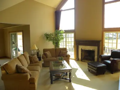 Luxe Lounge Area — Interior Design & Decorating project by Jeff Rice, Decor Designs, Inc.