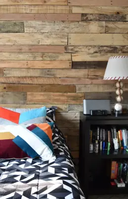 Teen Bedroom Pallet Design — Interior Design & Decorating project by Jenna Burger Design