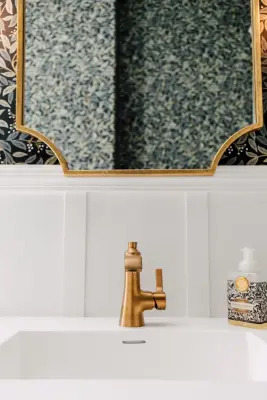 Ideal Powder Room — Interior Design & Decorating project by Jennifer Ryan Design