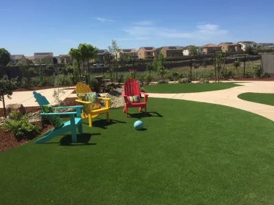 El Dorado Hills Backyard by Professional Image Landscaping