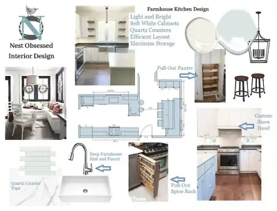 Powhatan Culinary Arts — Interior Design & Decorating project by Nest Obsessed Interior Design