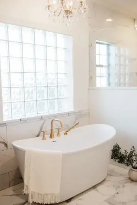 Merion Ct Bathroom Renovation Project in College Station, TX — Interior Design & Decorating project by Adele Interiors