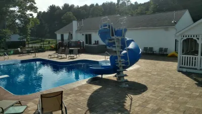 Pool Landscapes — Landscape Construction project by Pure Perfection Landscape And Services Inc in Queensbury