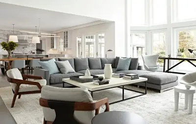 Quogue Residence in New York — Interior Design & Decorating project by Tina Ramchandani Creative