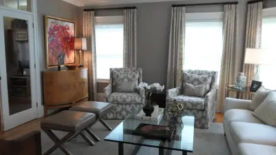 Marblehead Lounge — Interior Design & Decorating project by Steve Watson Interior Design