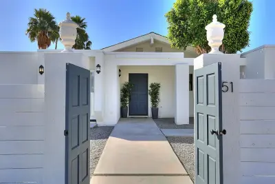 Palm Springs Regency Elegance — Interior Design & Decorating project by Pebble Hill Design