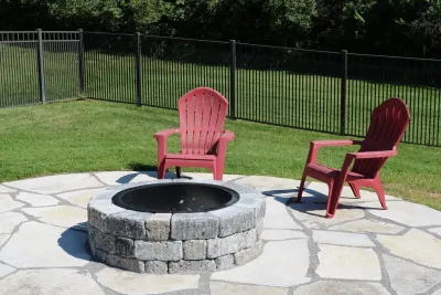 Outdoor Fire Pits & Fireplaces by Quiet Village Landscaping