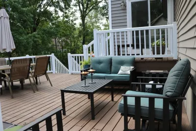 Outdoor Entertaining Spaces by Quiet Village Landscaping