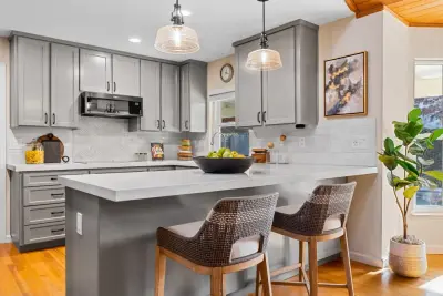 Riverside Culinary — Interior Design & Decorating project by LHK Interiors