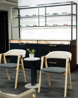 Rivertown Vision Center — Interior Design & Decorating project by Prospect Refuge Studio